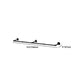 Industrial Style Coat Hanger Metal Water Pipe Wall Mounted Coat Rack