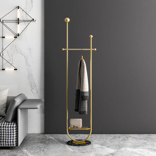 Ganchos de stand de metal ganchos colgantes de la entrada del kit de entrada de riel con estante