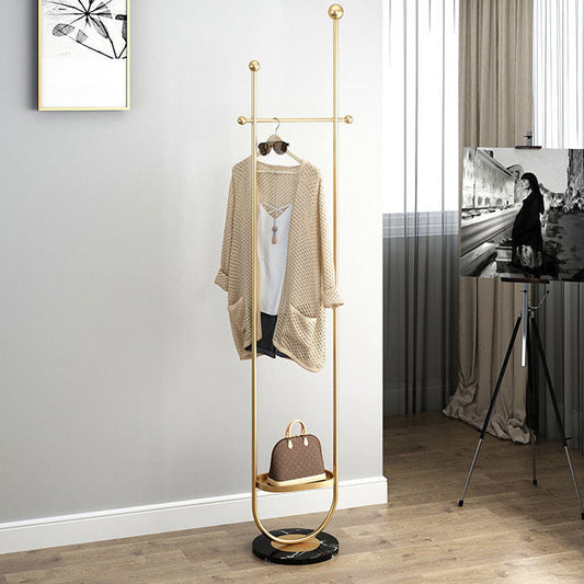 Ganchos de stand de metal ganchos colgantes de la entrada del kit de entrada de riel con estante