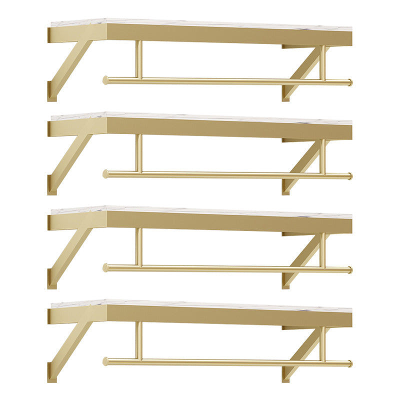 Gorgeous Style Coat Rack Metal Wall Mounted Gold Coat Rack Living Room 4 Piece Set Clearhalo 'Entry & Mudroom Furniture' 'furn' 'furn_hall_tree_coat_racks' 'Furniture' 'Hall Trees & Coat Racks' 'hall_tree_coat_racks' 5652614