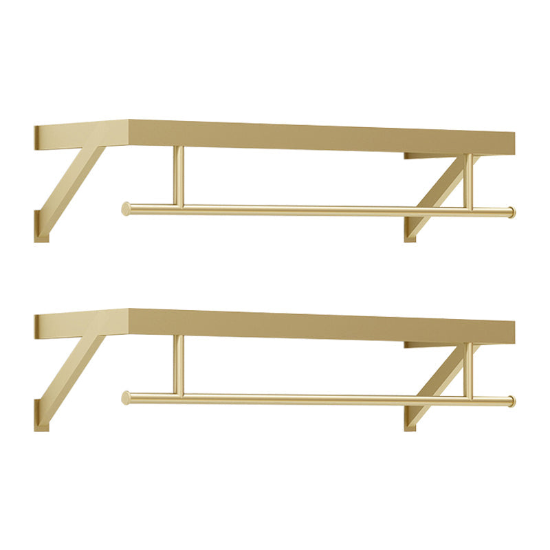 Gorgeous Style Coat Rack Metal Wall Mounted Gold Coat Rack Living Room 2 Piece Set Clearhalo 'Entry & Mudroom Furniture' 'furn' 'furn_hall_tree_coat_racks' 'Furniture' 'Hall Trees & Coat Racks' 'hall_tree_coat_racks' 5652616