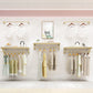 Gorgeous Style Coat Rack Metal Wall Mounted Gold Coat Rack Living Room Clearhalo 'Entry & Mudroom Furniture' 'furn' 'furn_hall_tree_coat_racks' 'Furniture' 'Hall Trees & Coat Racks' 'hall_tree_coat_racks' 5652617