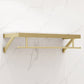 Gorgeous Style Coat Rack Metal Wall Mounted Gold Coat Rack Living Room 1 Piece Clearhalo 'Entry & Mudroom Furniture' 'furn' 'furn_hall_tree_coat_racks' 'Furniture' 'Hall Trees & Coat Racks' 'hall_tree_coat_racks' 5652618