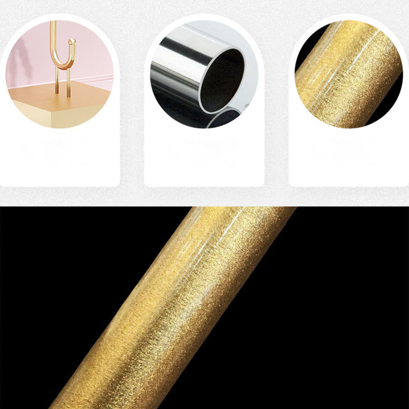 Gorgeous Style Coat Rack Metal Wall Mounted Gold Coat Rack Living Room Clearhalo 'Entry & Mudroom Furniture' 'furn' 'furn_hall_tree_coat_racks' 'Furniture' 'Hall Trees & Coat Racks' 'hall_tree_coat_racks' 5652621