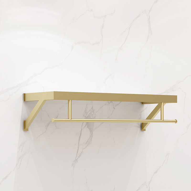Gorgeous Style Coat Rack Metal Wall Mounted Gold Coat Rack Living Room 1 Piece Clearhalo 'Entry & Mudroom Furniture' 'furn' 'furn_hall_tree_coat_racks' 'Furniture' 'Hall Trees & Coat Racks' 'hall_tree_coat_racks' 5652624