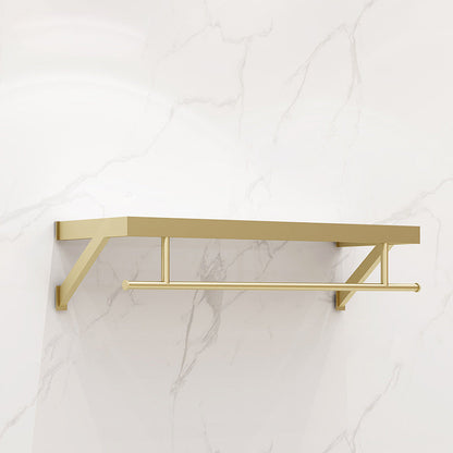 Gorgeous Style Coat Rack Metal Wall Mounted Gold Coat Rack Living Room 1 Piece Clearhalo 'Entry & Mudroom Furniture' 'furn' 'furn_hall_tree_coat_racks' 'Furniture' 'Hall Trees & Coat Racks' 'hall_tree_coat_racks' 5652624