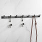 Stainless Steel Hall Stand Entryway Kit Wall-Mounted Hooks Coat Rack 1 Piece 7 Clearhalo 'Entry & Mudroom Furniture' 'furn' 'furn_hall_tree_coat_racks' 'Furniture' 'Hall Trees & Coat Racks' 'hall_tree_coat_racks' 5652685