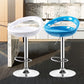 Contemporary Metal Barstool Adjustable Plastic Counter Stool in Matte Finish for Indoor Clearhalo 'Bar Furniture' 'Bar Stools' 'bar_stools' 'furn' 'furn_bar_stools' 'Furniture' 'Kitchen & Dining Furniture' 5653907