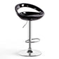 Contemporary Metal Barstool Adjustable Plastic Counter Stool in Matte Finish for Indoor Black 1 Piece Clearhalo 'Bar Furniture' 'Bar Stools' 'bar_stools' 'furn' 'furn_bar_stools' 'Furniture' 'Kitchen & Dining Furniture' 5653922