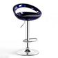 Contemporary Metal Barstool Adjustable Plastic Counter Stool in Matte Finish for Indoor Blue 1 Piece Clearhalo 'Bar Furniture' 'Bar Stools' 'bar_stools' 'furn' 'furn_bar_stools' 'Furniture' 'Kitchen & Dining Furniture' 5653927