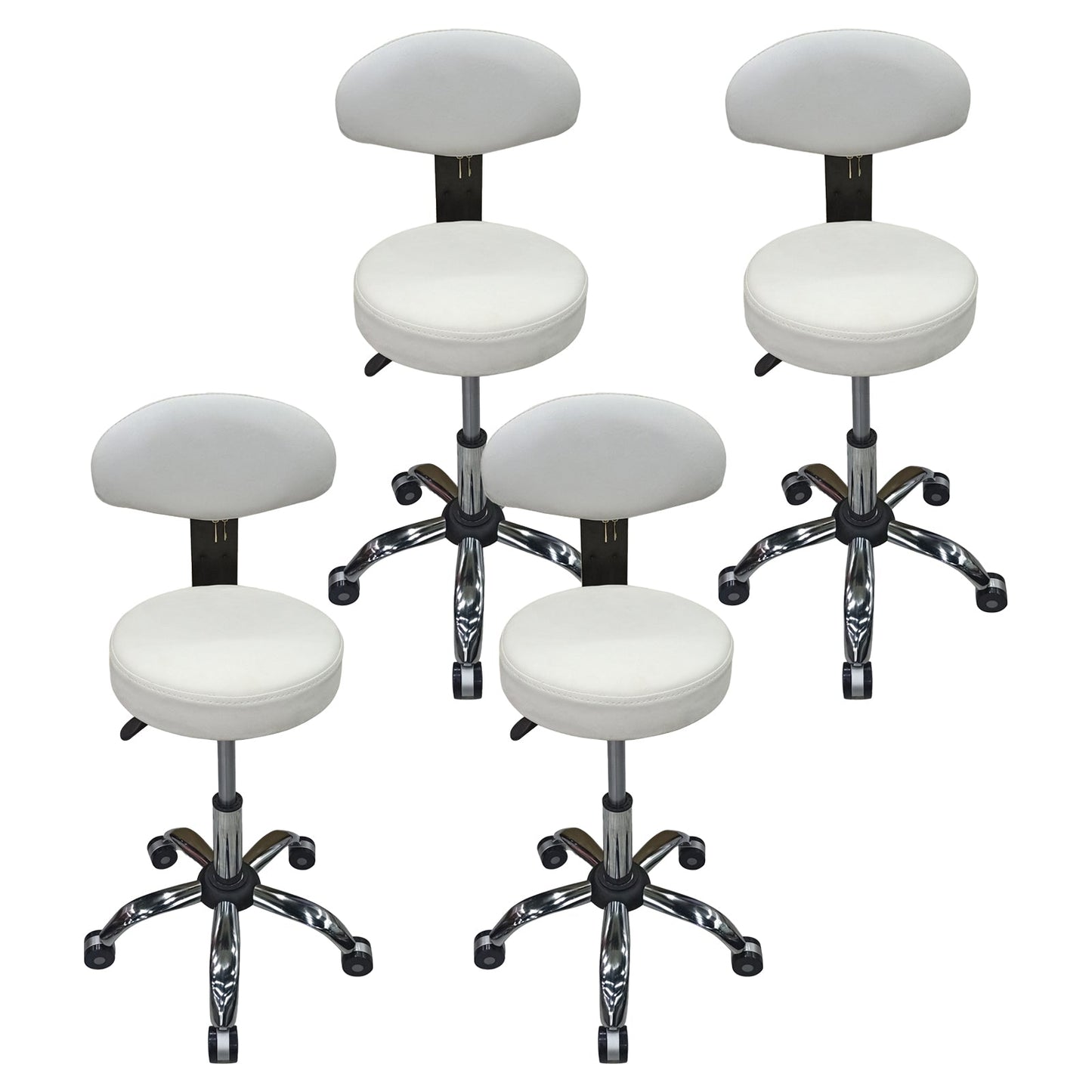 Moderno Metal Barstool de tela Taburada tapizada en el acabado mate para interiores