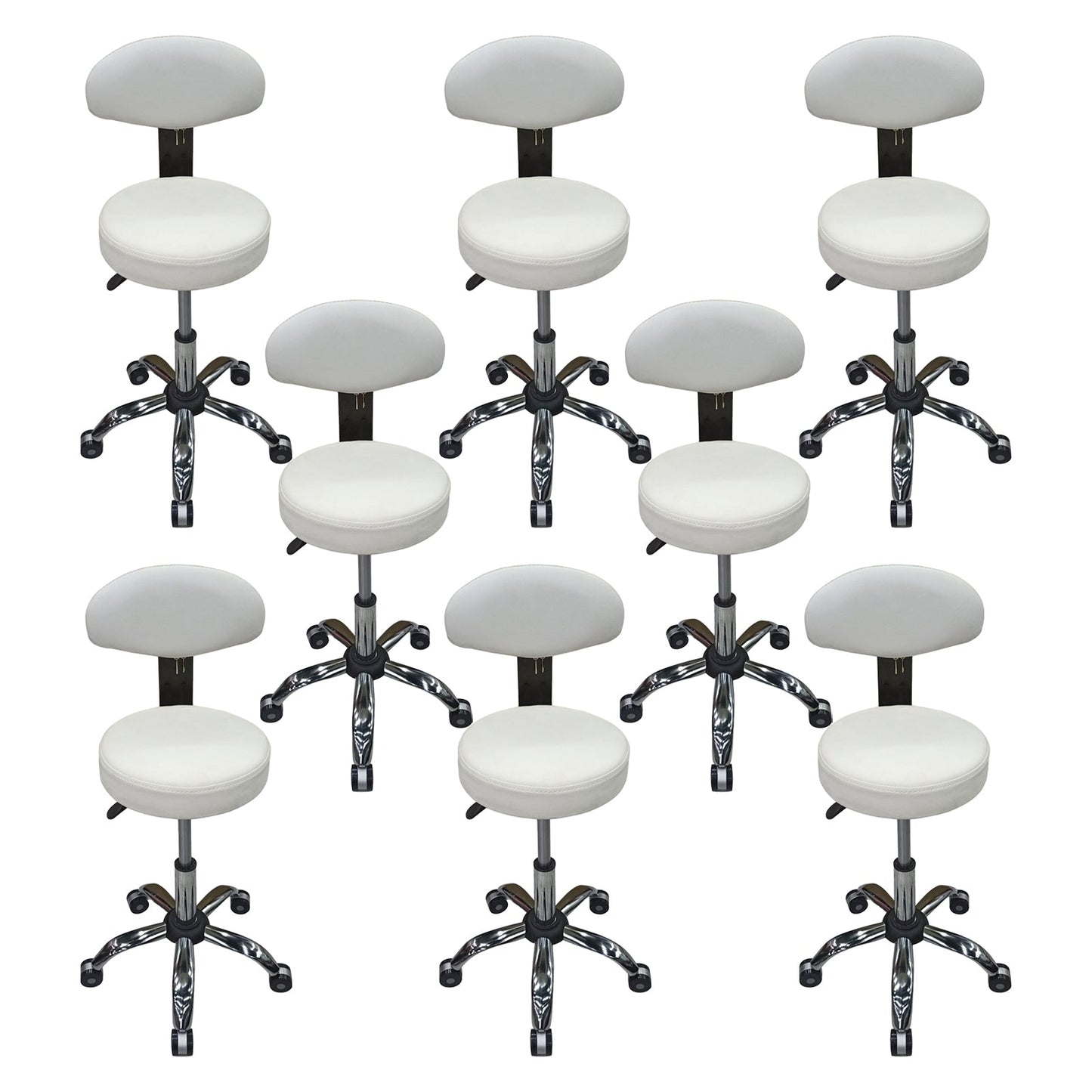 Moderno Metal Barstool de tela Taburada tapizada en el acabado mate para interiores