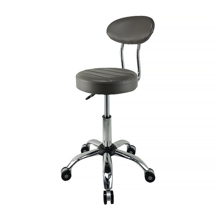Moderno Metal Barstool de tela Taburada tapizada en el acabado mate para interiores