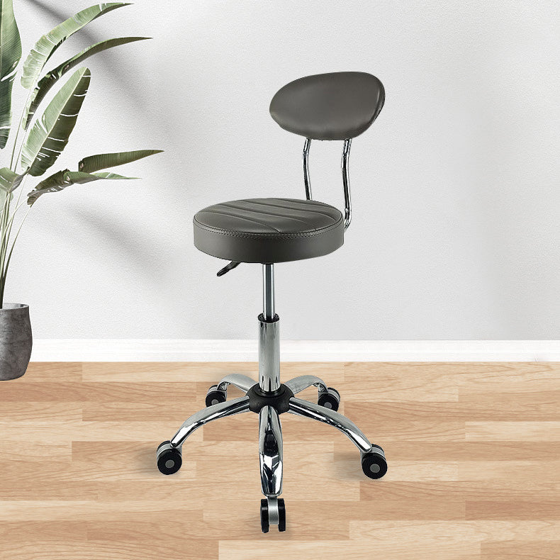 Moderno Metal Barstool de tela Taburada tapizada en el acabado mate para interiores