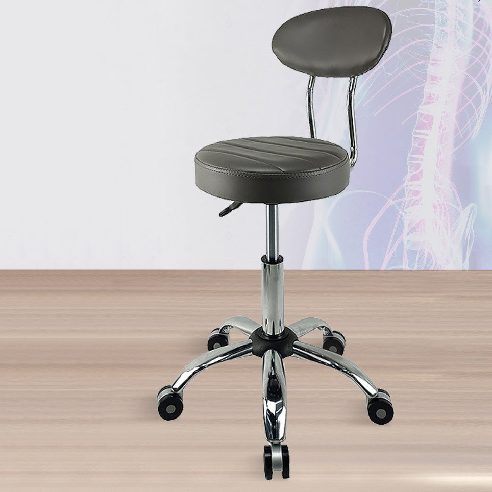 Moderno Metal Barstool de tela Taburada tapizada en el acabado mate para interiores