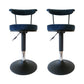 Scandinavian Metal Barstool Fabric Upholstered Counter Stool in Matte Finish for Indoor Dark Blue Black 2 Piece Set Clearhalo 'Bar Furniture' 'Bar Stools' 'bar_stools' 'furn' 'furn_bar_stools' 'Furniture' 'Kitchen & Dining Furniture' 5654160