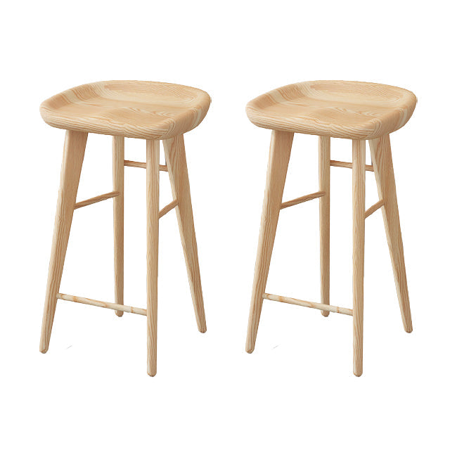 Madera sólida 1/2/3/5 Piezas Conjunto de comedor de pub Mesa y taburetes modernos