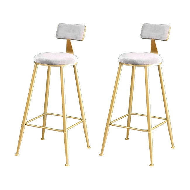 Mesa de bar redonda estilo Glam, mesa de mostrador de mármol sintético de 1/2/3 piezas