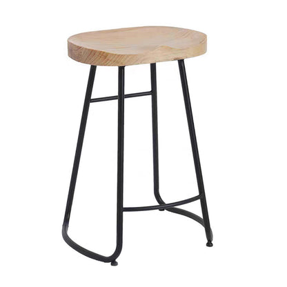 Juego de mesa rectangular de madera maciza para Bar, mesa de mostrador moderna de 1/5 piezas con taburetes sin respaldo