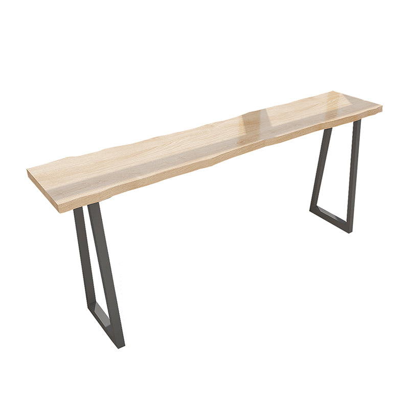 Juego de mesa rectangular de madera maciza para Bar, mesa de mostrador moderna de 1/5 piezas con taburetes sin respaldo