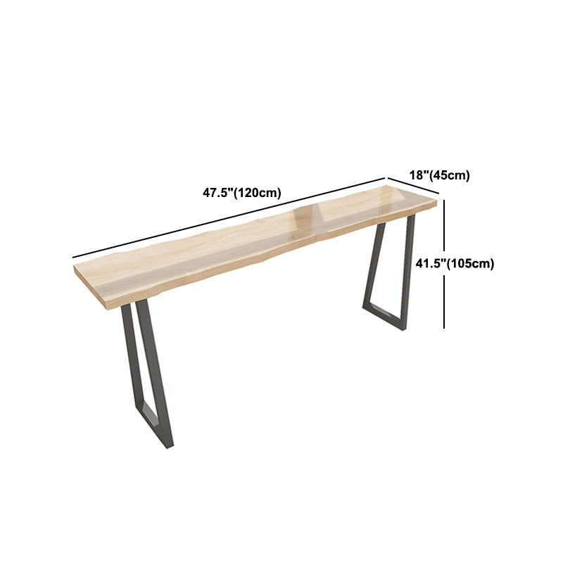 Juego de mesa rectangular de madera maciza para Bar, mesa de mostrador moderna de 1/5 piezas con taburetes sin respaldo