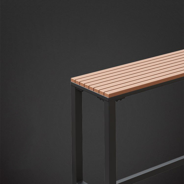 Juego de mesa de bar de madera rectangular de lujo, mesa de mostrador de 1/5 piezas con taburetes altos