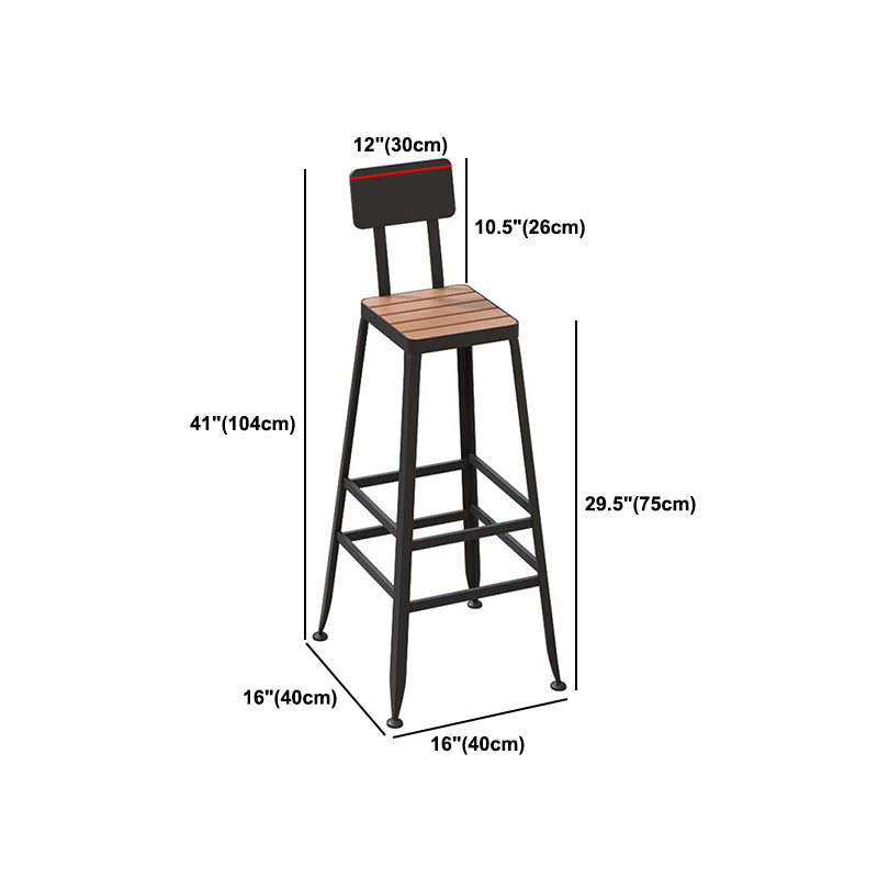 Juego de mesa de bar de madera rectangular de lujo, mesa de mostrador de 1/5 piezas con taburetes altos