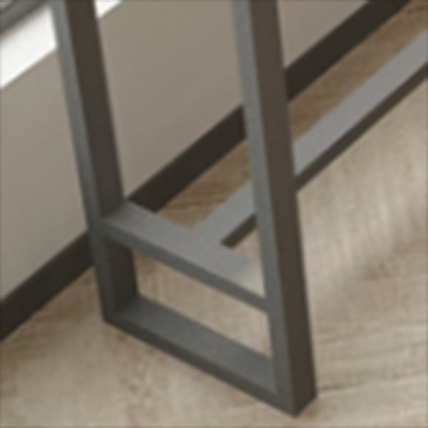 Table de table de bar à bois massif moderne