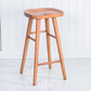 Juego de mesa y taburete de madera maciza de 1/2/3 piezas, juego moderno de altura para mostrador interior