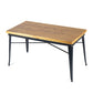 Industrial Dining Chairs Set 1/2/5 Pcs Solid Wood Top Table with Metal Windsor Chairs Clearhalo 'Dining Room Sets' 'Dining Tables & Seating' 'dining_room_set' 'furn' 'furn_dining_room_set' 'Furniture' 'Kitchen & Dining Furniture' 5654729