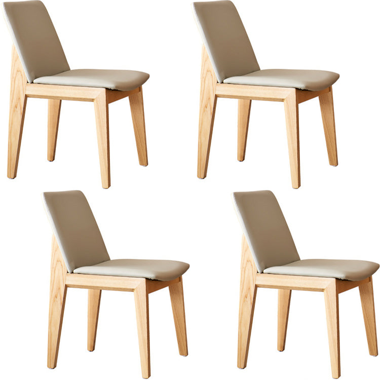 Moderne gesinterde stenen eettafelset rechthoekig 1/4/5-delige houten eetkamertafelset