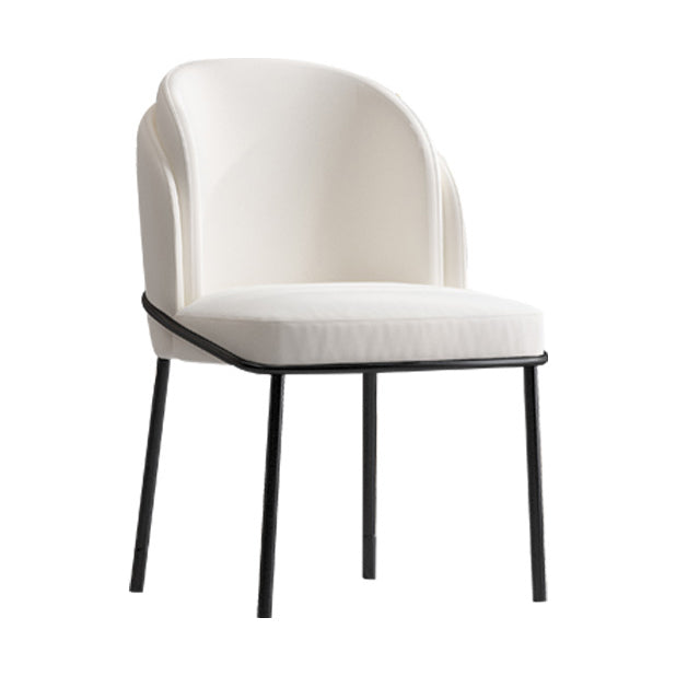 Modern 1/5/7 Pieces Dining Set Rectangle Stone Dining Table for Kitchen Dining Room 1 White Chair Clearhalo 'Dining Room Sets' 'Dining Tables & Seating' 'dining_room_set' 'furn' 'furn_dining_room_set' 'Furniture' 'Kitchen & Dining Furniture' 5654823