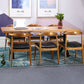 Modern 1/2/3/7 Pieces Dining Set Solid Wood Trestle Indoor Dinette Set Clearhalo 'Dining Room Sets' 'Dining Tables & Seating' 'dining_room_set' 'furn' 'furn_dining_room_set' 'Furniture' 'Kitchen & Dining Furniture' 5654874