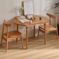 Modern Dining Chairs Set 1/2/5 Pcs Solid Wood Folding Dining Table Clearhalo 'Dining Room Sets' 'Dining Tables & Seating' 'dining_room_set' 'furn' 'furn_dining_room_set' 'Furniture' 'Kitchen & Dining Furniture' 5654906