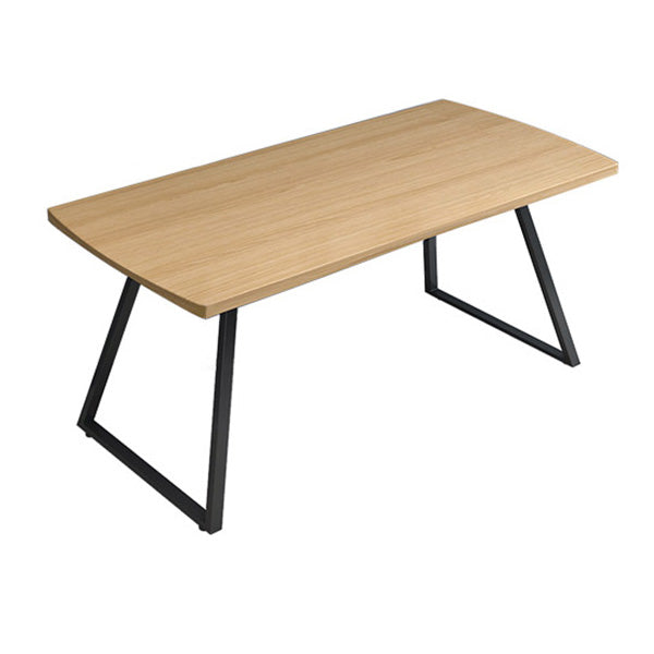 Industrial 1/2/3/5/7 Pieces Dining Set Rectangular Solid Wood Indoor Dinette Set Wood 78.7"L x 31.5"W Clearhalo 'Dining Room Sets' 'Dining Tables & Seating' 'dining_room_set' 'furn' 'furn_dining_room_set' 'Furniture' 'Kitchen & Dining Furniture' 5654915