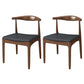 Industrial 1/2/3/5/7 Pieces Dining Set Rectangular Solid Wood Indoor Dinette Set 2 Brown Chairs Clearhalo 'Dining Room Sets' 'Dining Tables & Seating' 'dining_room_set' 'furn' 'furn_dining_room_set' 'Furniture' 'Kitchen & Dining Furniture' 5654922