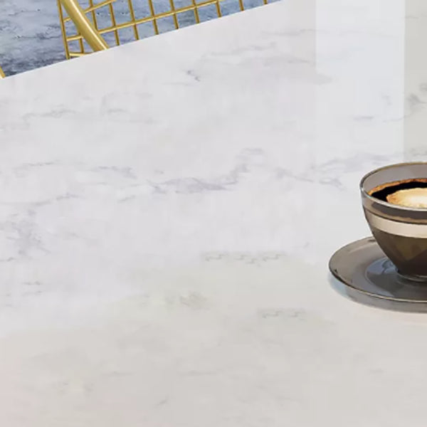 Nordic 1/3/4/5 Pièces Ensemble à manger Rectangle Table à manger en pierre pour salle à manger