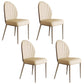 Nordic Sintered Stone Top Dining Set Rectangle 1/3/4/5/7 Pieces Dinette Table Set