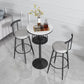 Scandinavian Metal Barstool Fabric Counter Stool in Matte Finish Clearhalo 'Bar Furniture' 'Bar Stools' 'bar_stools' 'furn' 'furn_bar_stools' 'Furniture' 'Kitchen & Dining Furniture' 5656799