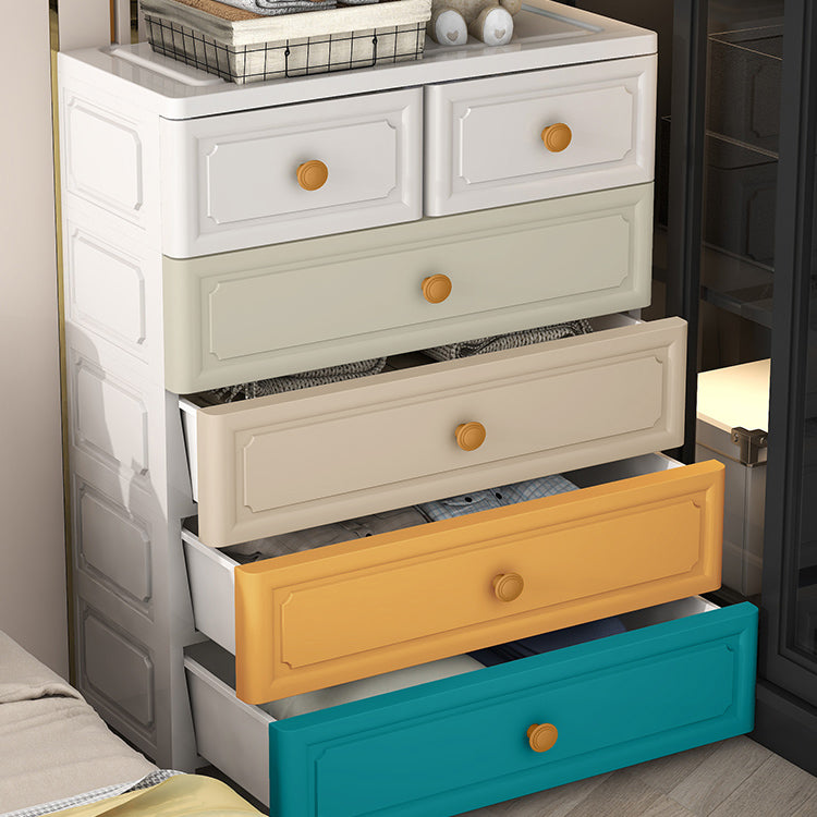 Eigentijdse garderobe kast met lade plastic garderobe kast