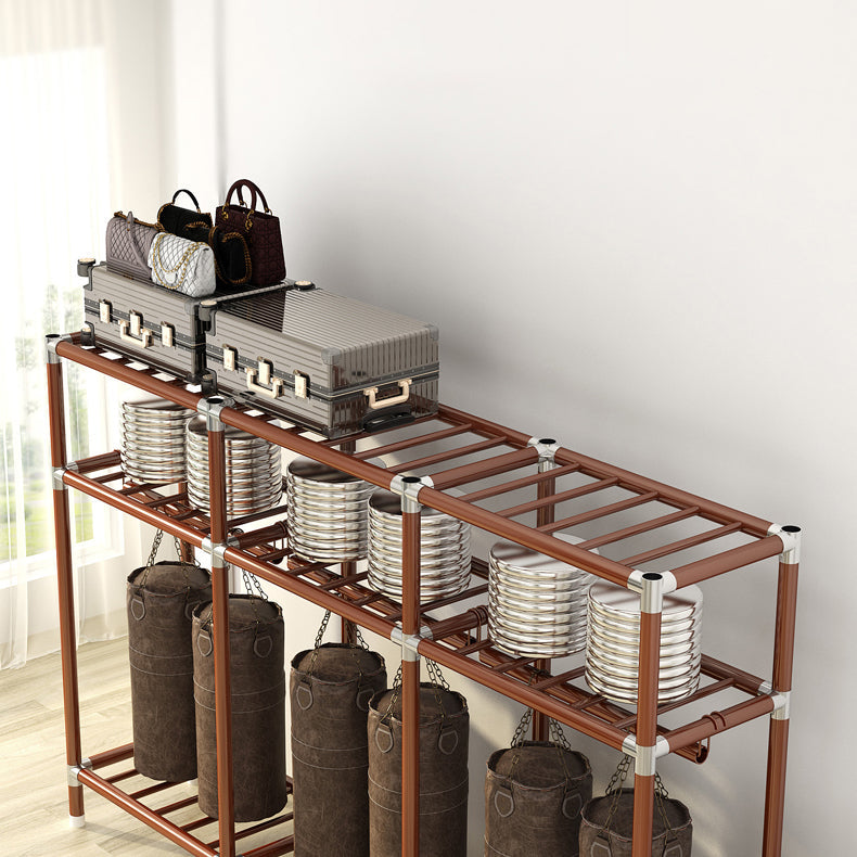 Modern Style Wardrobe Armoire Steel Frame Wardrobe for Bedroom Clearhalo 'Armoires & Wardrobes' 'armoires_wardrobes' 'Bedroom Furniture' 'furn' 'furn_armoires_wardrobes' 'Furniture' 5657707