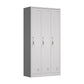 Modern Grey Storage Cabinet with Hinged Door Metal Cabinet for Bathroom Clearhalo 'Armoires & Wardrobes' 'armoires_wardrobes' 'Bedroom Furniture' 'furn' 'furn_armoires_wardrobes' 'Furniture' 5657742