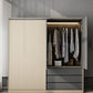 Gemanipuleerde houten garderobe armoire moderne schuifdeur garderobe