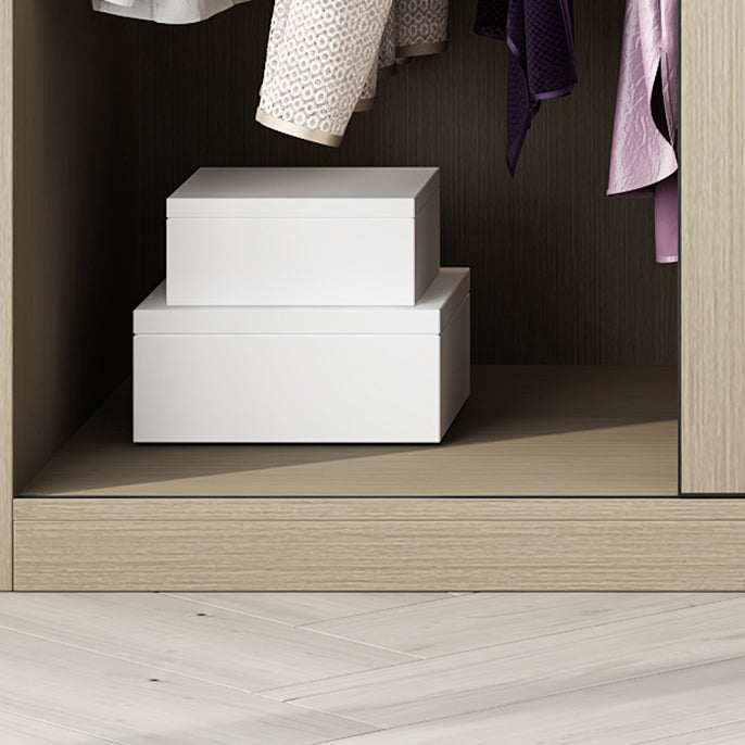 Gemanipuleerde houten garderobe armoire moderne schuifdeur garderobe