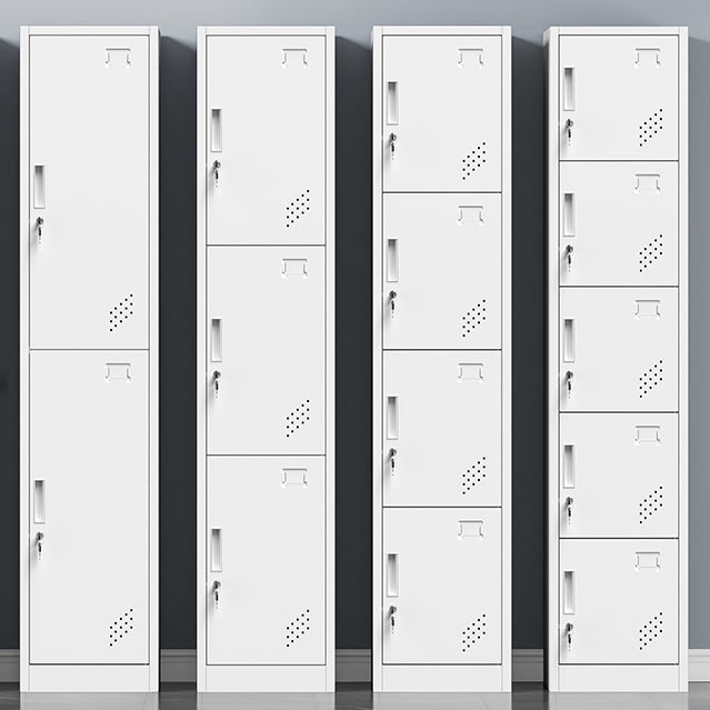 Armoire de rangement en métal moderne gris et noir gris et noir avec portes