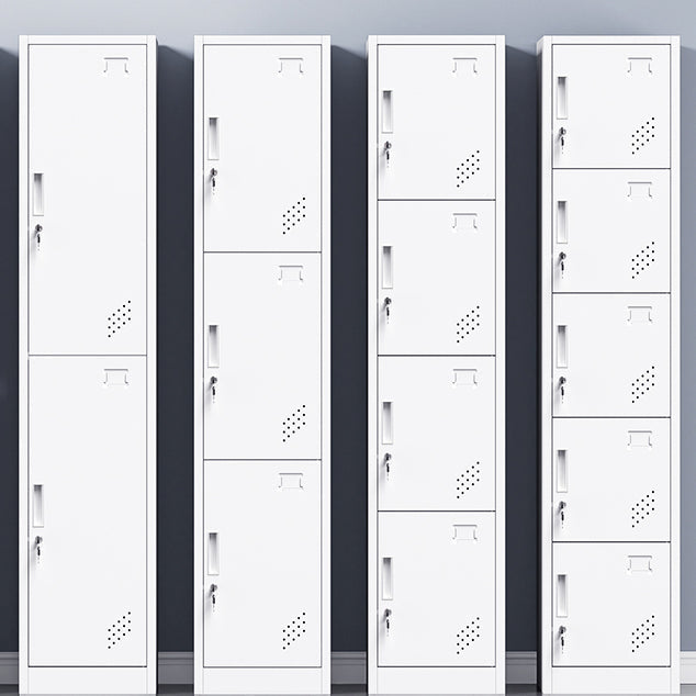 Armoire de rangement en métal moderne gris et noir gris et noir avec portes