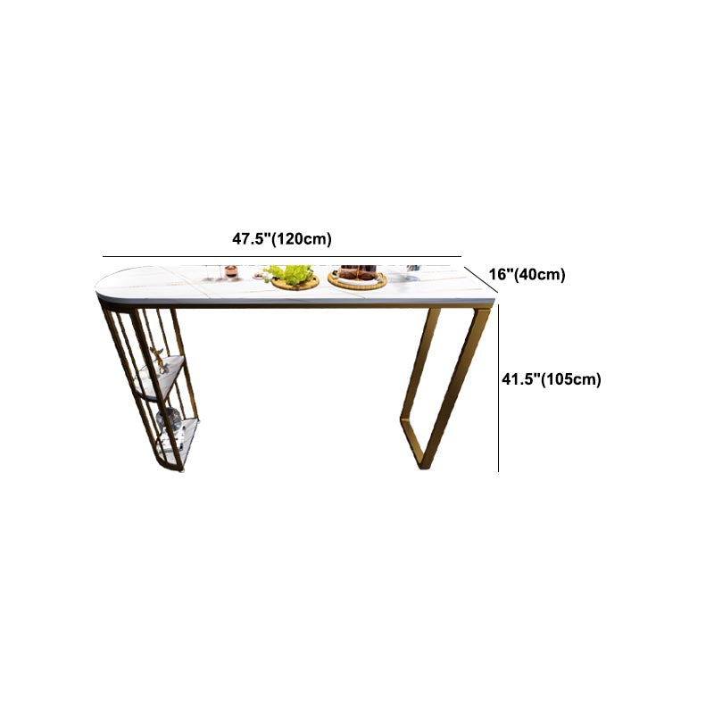 Modern 1/3/5 Pieces Bar Table Set Stone Counter Table with High Stools Clearhalo 'Bar Furniture' 'furn' 'furn_home_bar_bar_sets' 'Furniture' 'Home Bars & Bar Sets' 'home_bar_bar_sets' 'Kitchen & Dining Furniture' 5657993