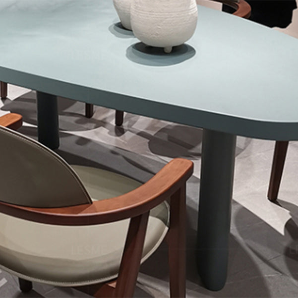 Unconventional Shape Contemporary Office Desk Solid Wood Home Writing Desk Clearhalo 'furn' 'furn_office_desk' 'Furniture' 'Office Desks' 'Office Furniture' 'office_desk' 5658064