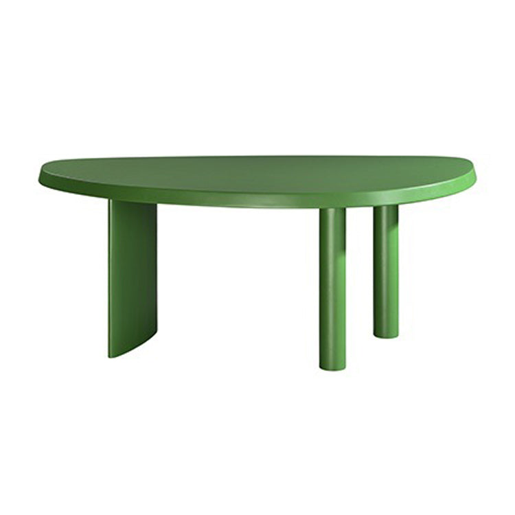 29.5" H Contemporary Simple Style Writing Desk Irregular Shape Wooden Office Desk Clearhalo 'furn' 'furn_office_desk' 'Furniture' 'Office Desks' 'Office Furniture' 'office_desk' 5658095