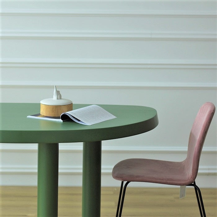 29.5" H Contemporary Simple Style Writing Desk Irregular Shape Wooden Office Desk Clearhalo 'furn' 'furn_office_desk' 'Furniture' 'Office Desks' 'Office Furniture' 'office_desk' 5658096